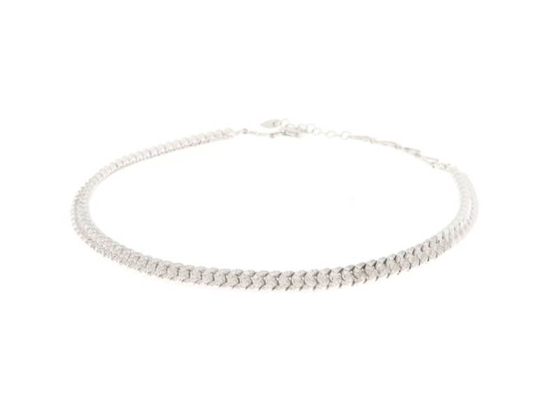 CHOKER ORO BIANCO E DIAMANTI JOVANE JBG295 C